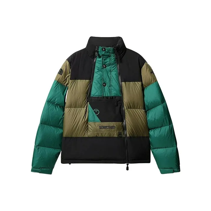 THE NORTH FACE 1996 Collection Down Jackets Unisex Olive Green