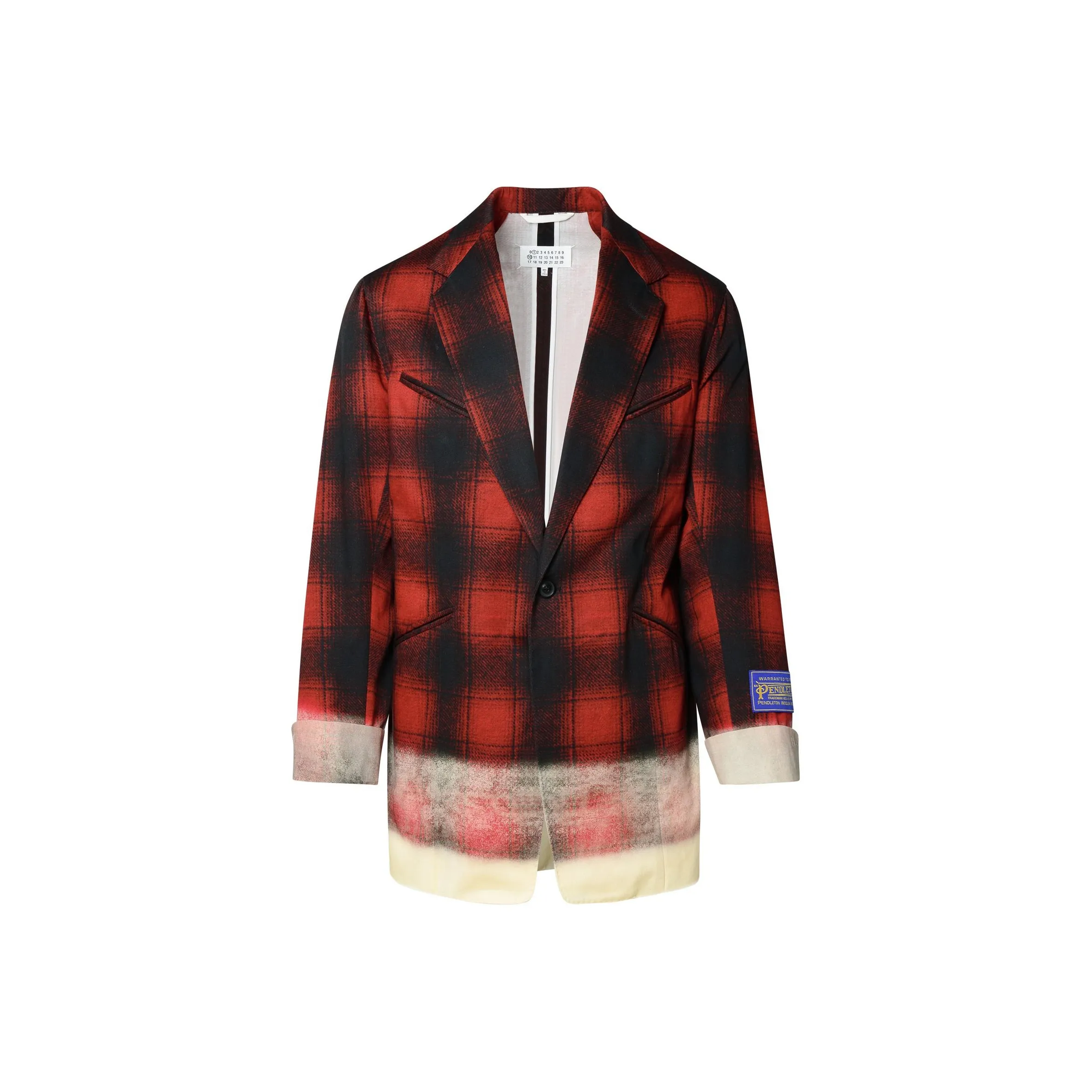 Maison Margiela Pendleton Checked Blazer