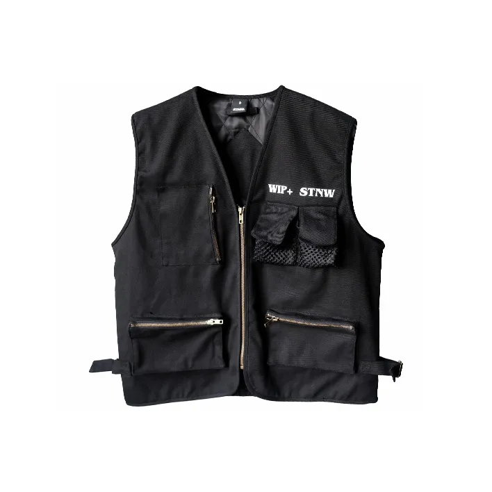 STNW Vests Unisex Black