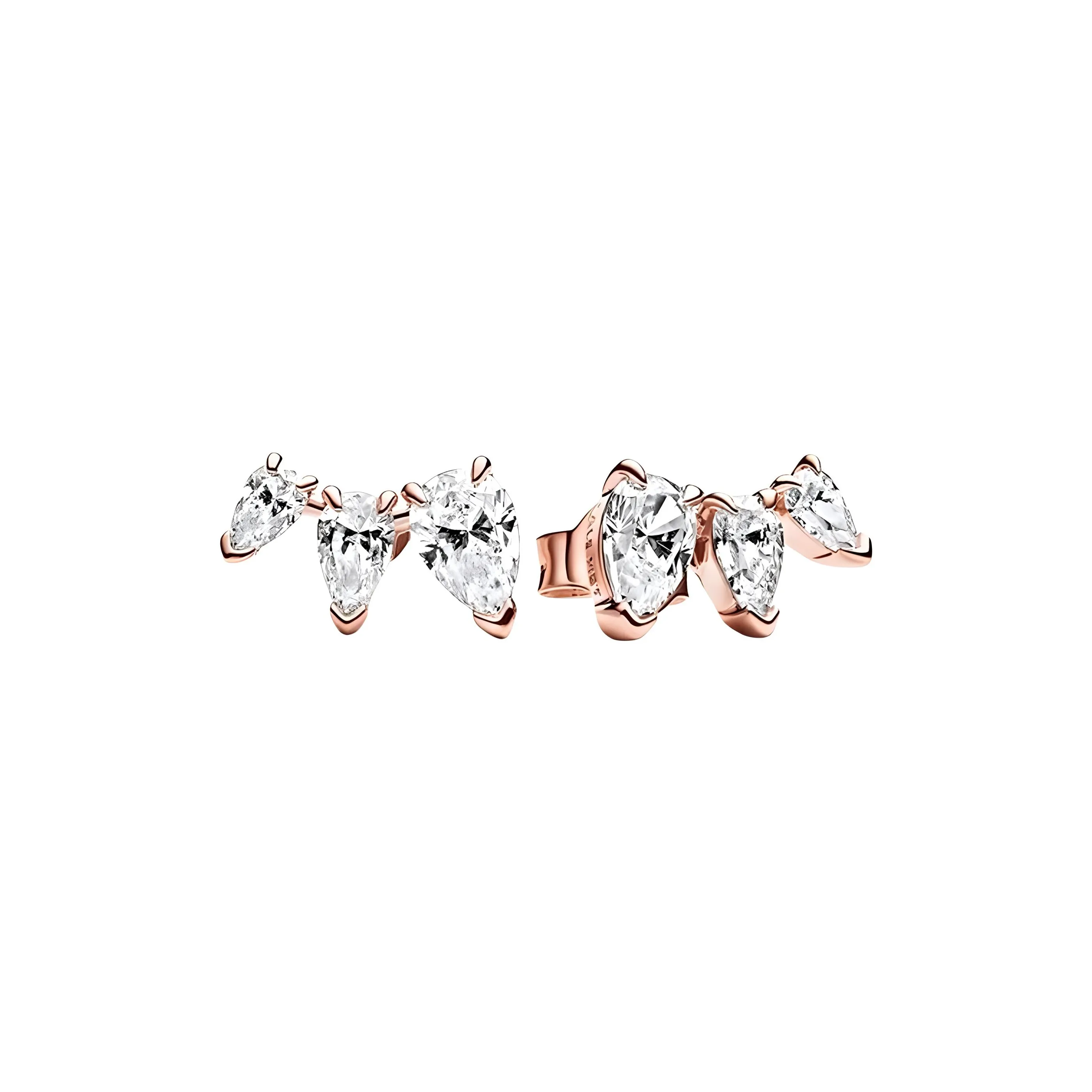 Pandora - Stud Earrings Women's Gold