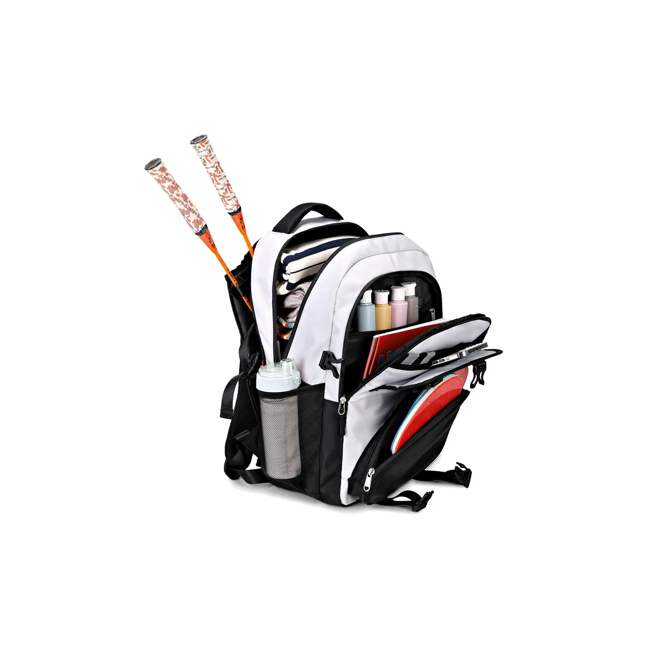 ZUOFEIFAN Ткань Рюкзак Стандартный Унисекс Черный Серый