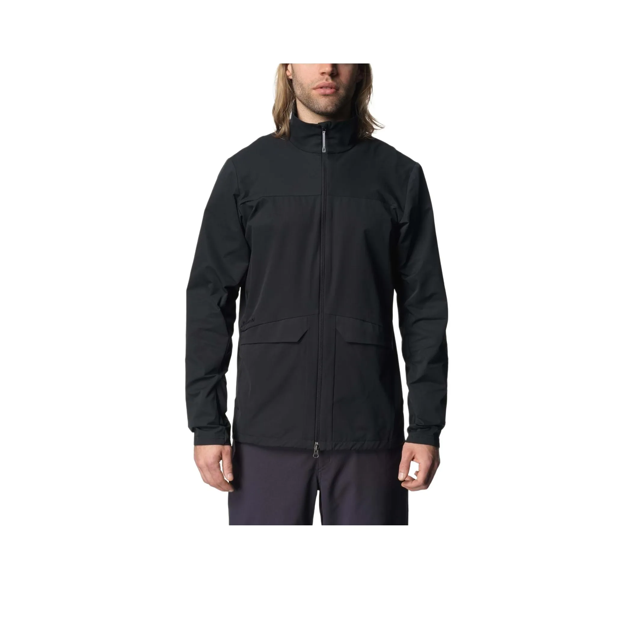 Houdini M'S Go Куртка Куртки Пальто Мужской Чисто черный