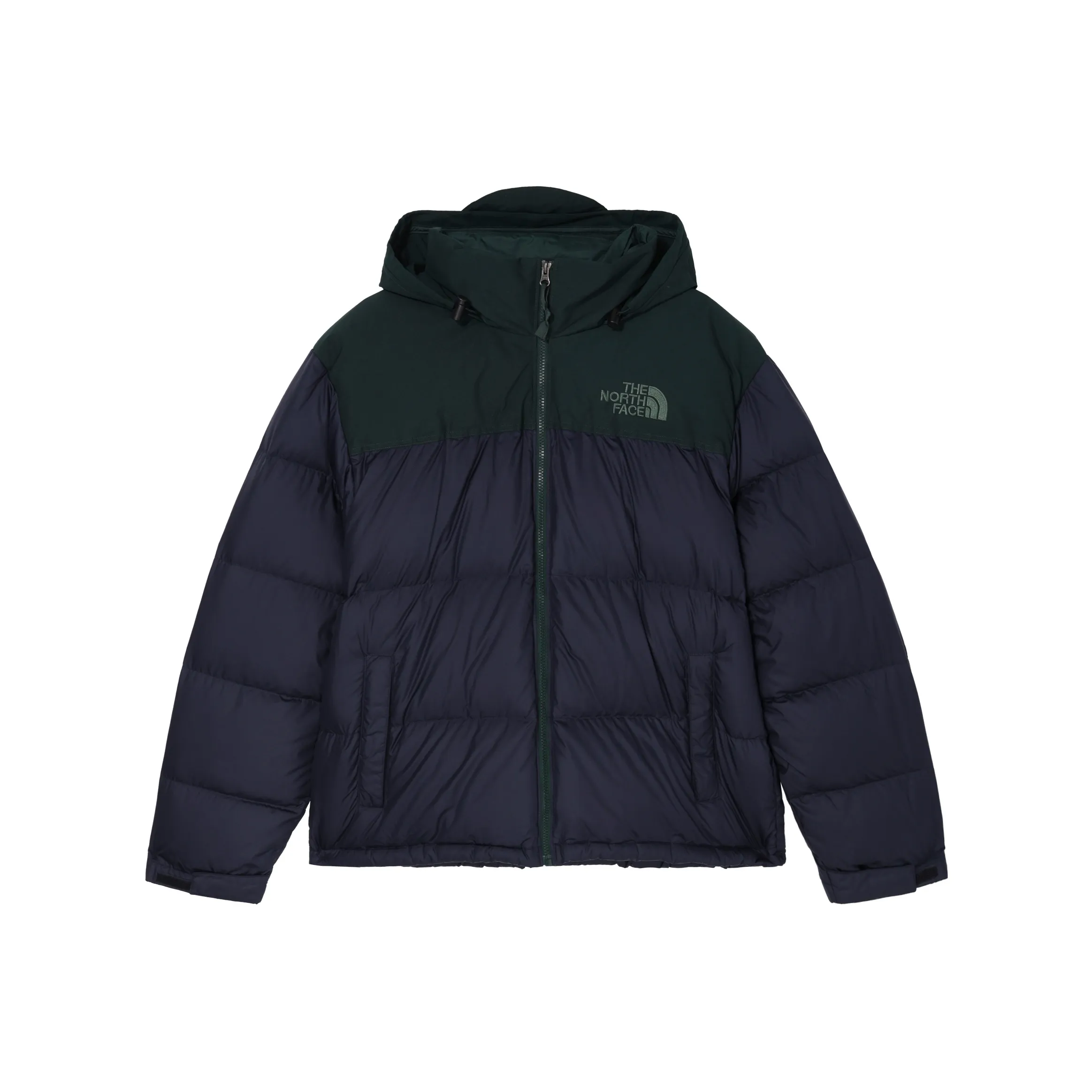 THE NORTH FACE 1996 Collection Down Jacket Winter Men's Blue Green Multicolor