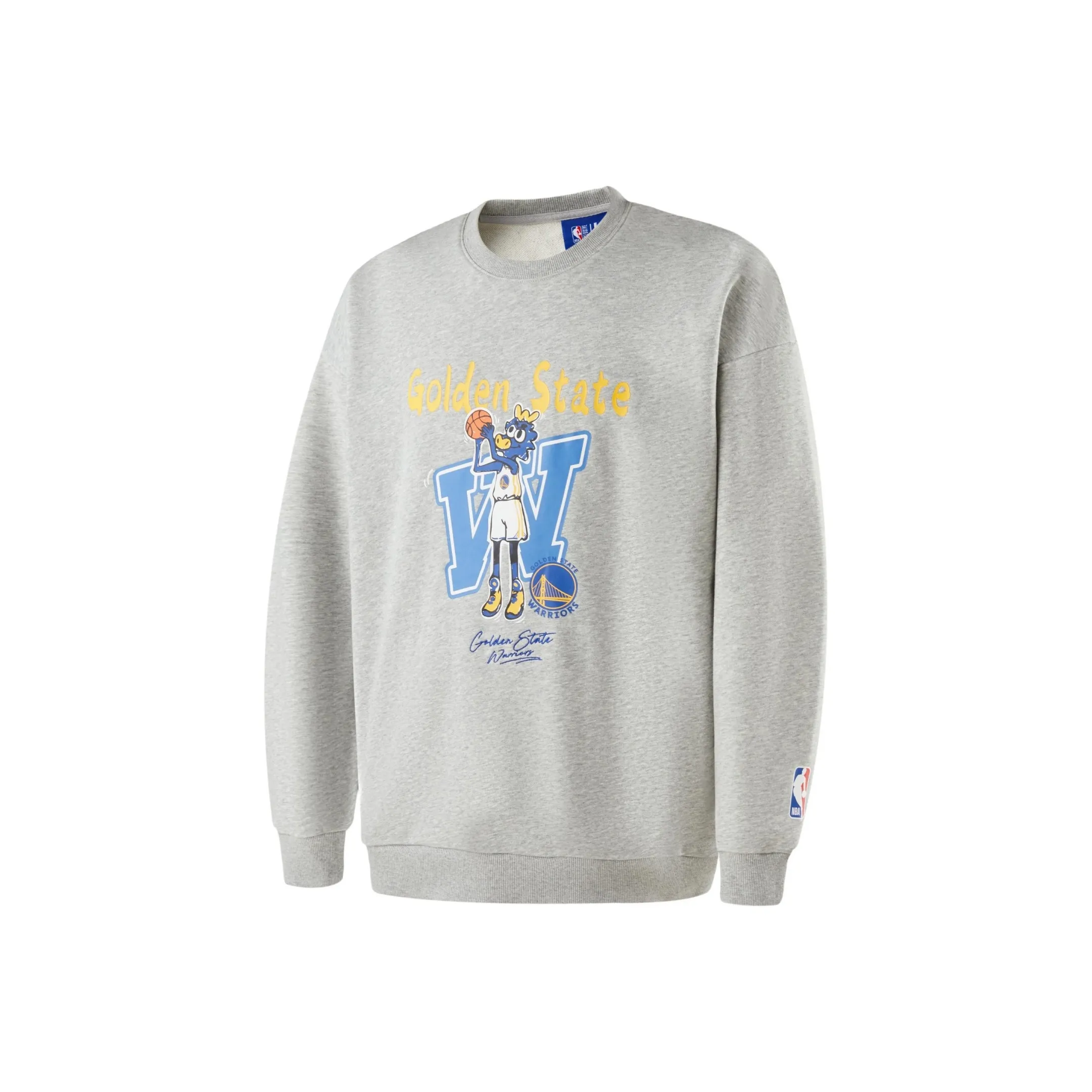 NBA Dragon Year Collection Golden State Warriors Свитшот Унисекс Фотиния Серый