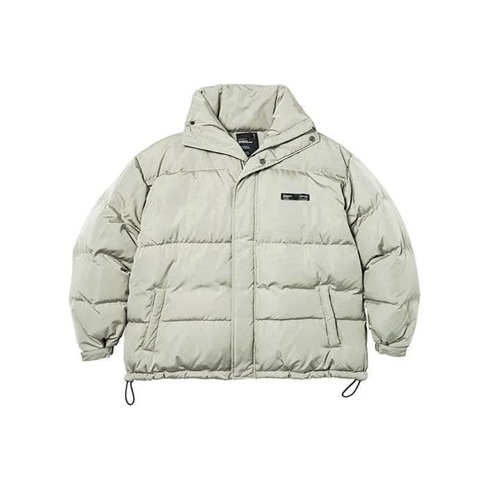 ROARINGWILD Пуховик Унисекс Серебристо-Серый