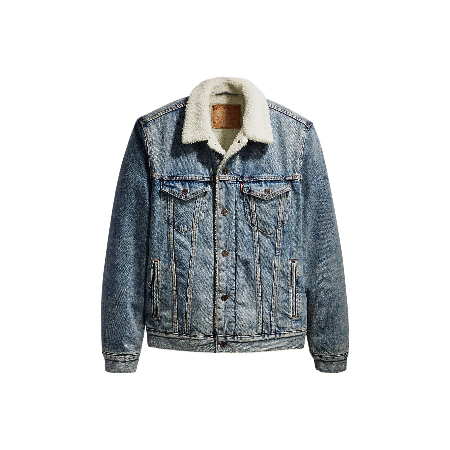 Levi
s FW22 Denim Jacket Men
s Light Blue