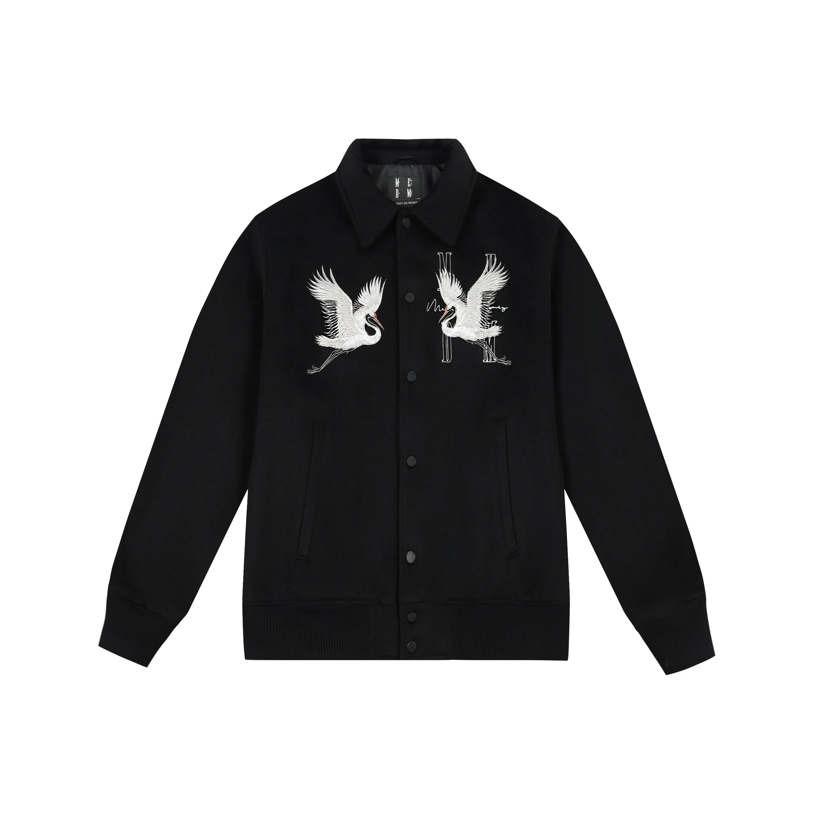 MEDM Jackets Coats Unisex Black