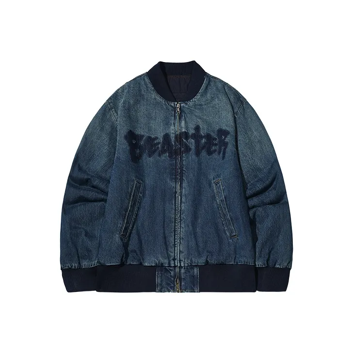 BEASTER Бирюзовый Унисекс Джинсовые куртки