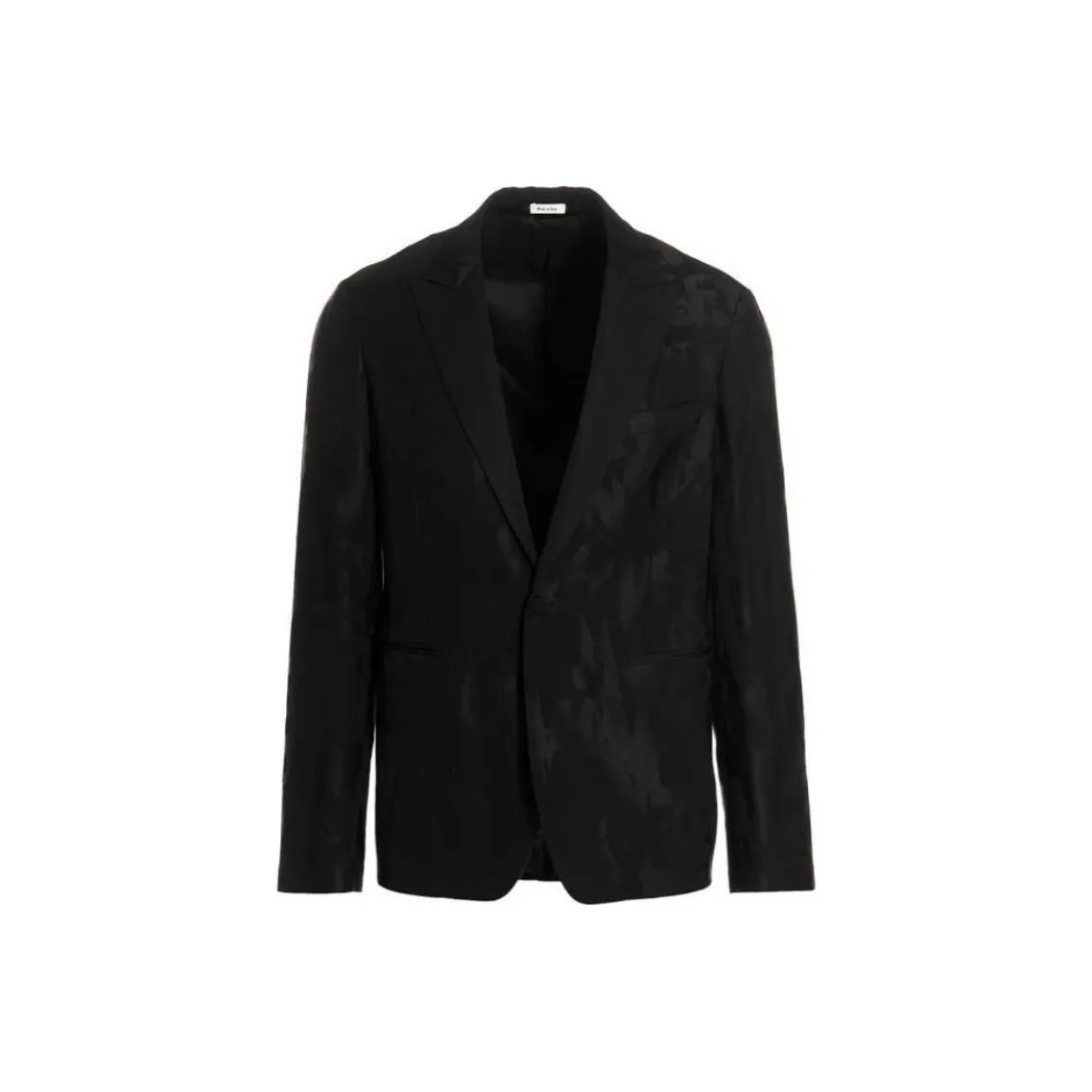 Alexander McQueen Logo Jacquard Tailored Blazer