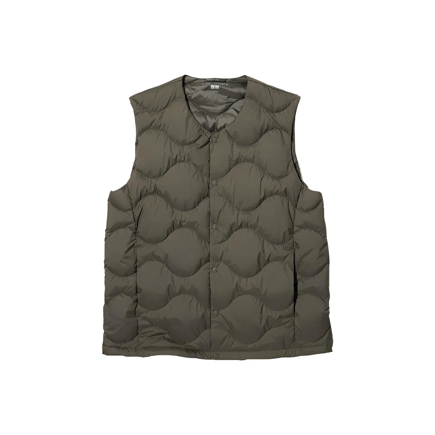 UNIQLO Мужские жилеты оливкового цвета