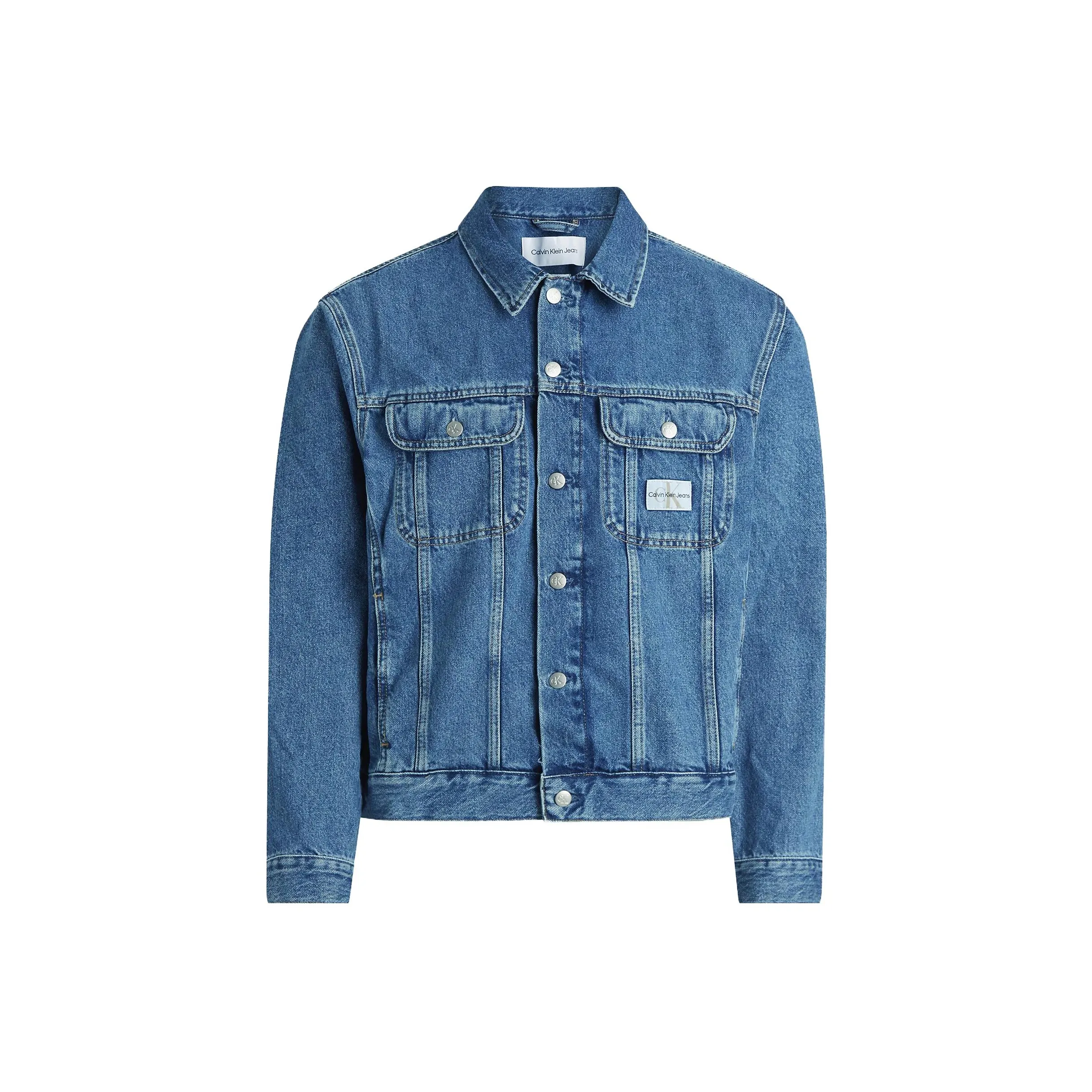 CALVIN KLEIN Denim Jacket Men's Medium Denim