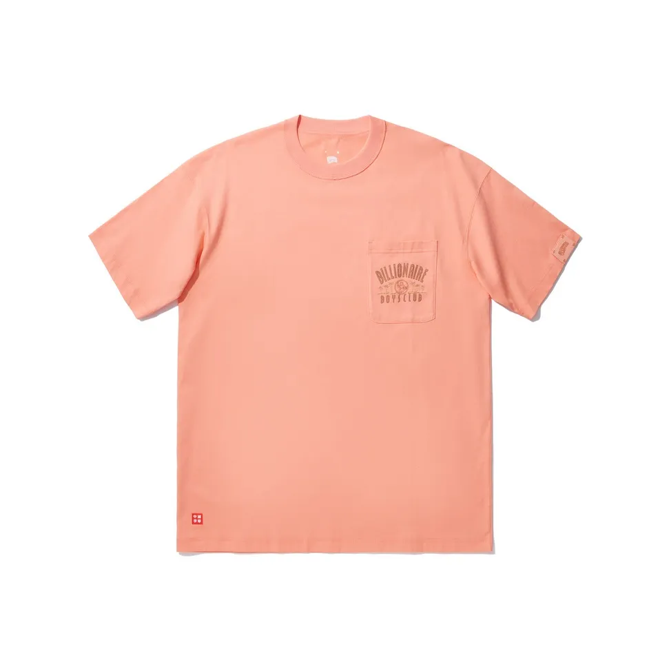 LiNing x BILLIONAIRE BOYS CLUB T Shirt Men's Peach Pink Orange