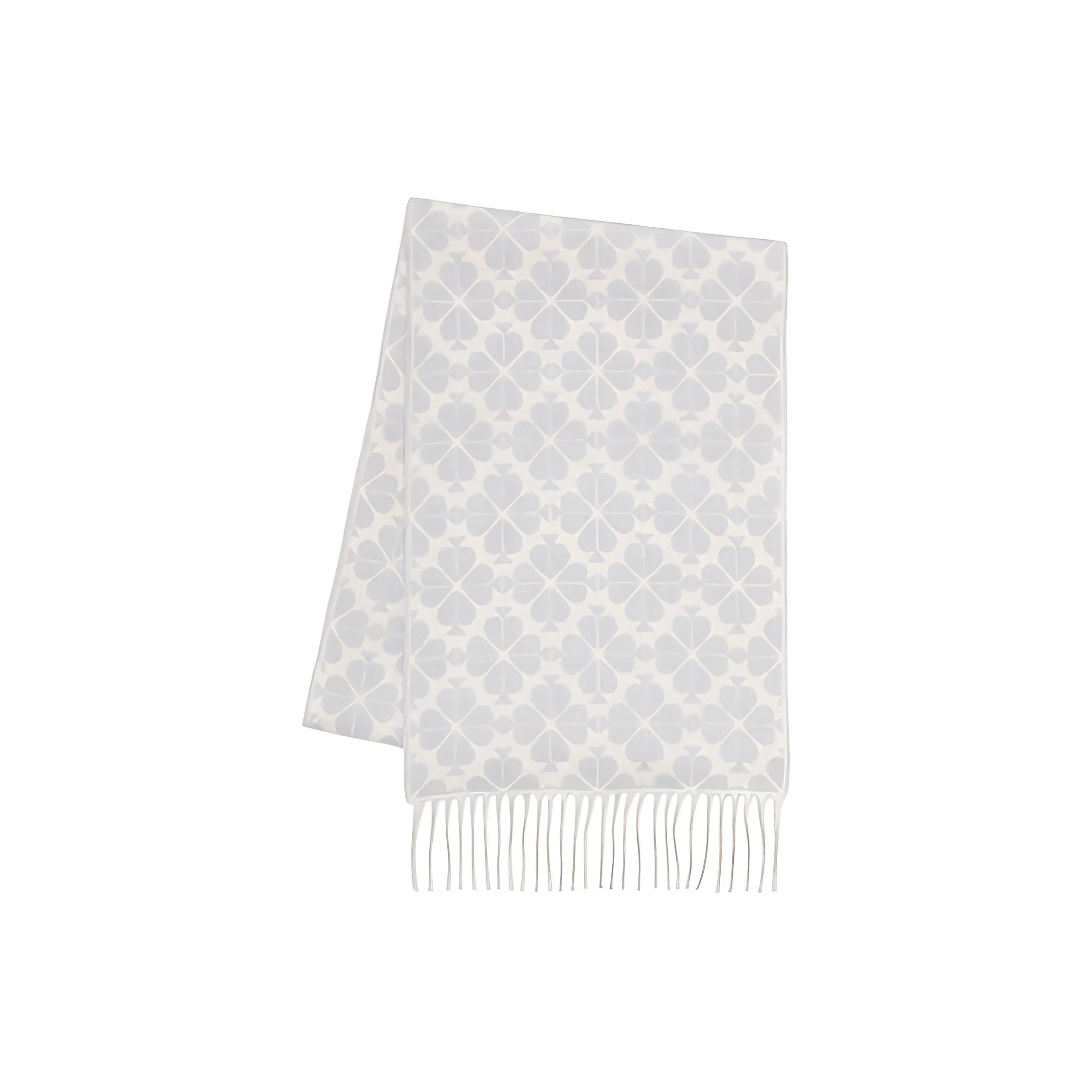 Kate Spade Wool Knit Scarves Women's Gray