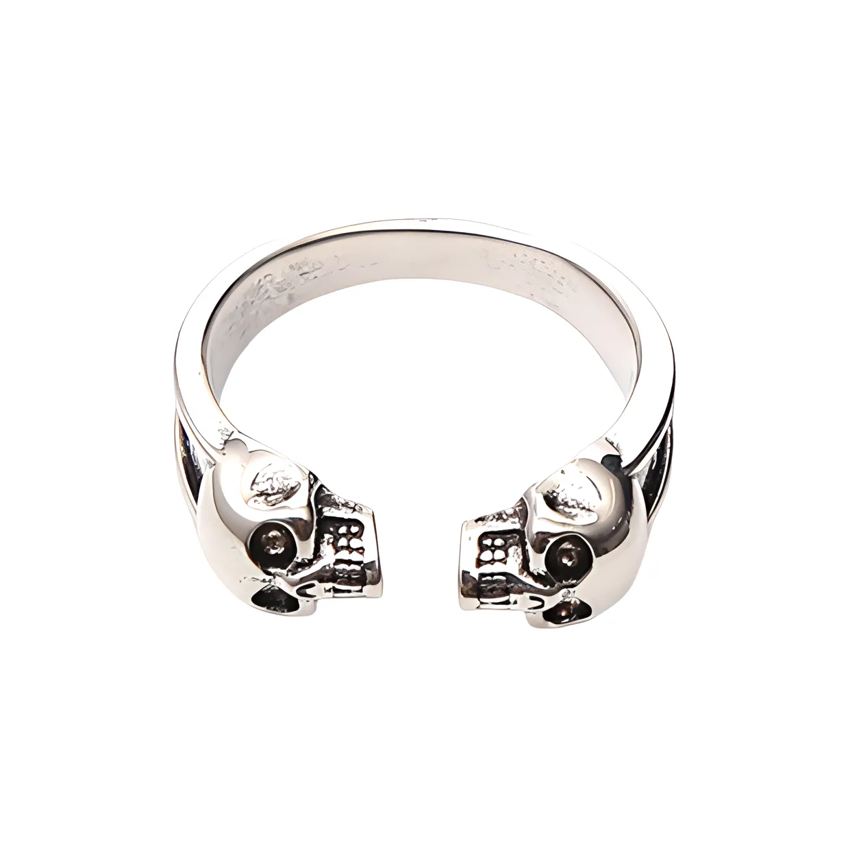Alexander McQueen Twill Skull Ring