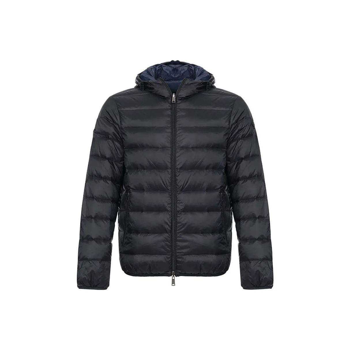 EMPORIO ARMANI Черный Синий Мужской Пуховик