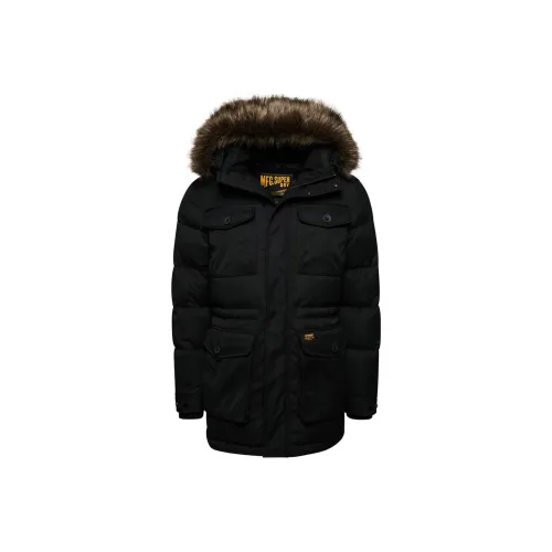 SUPERDRY Черная Мужская Куртка