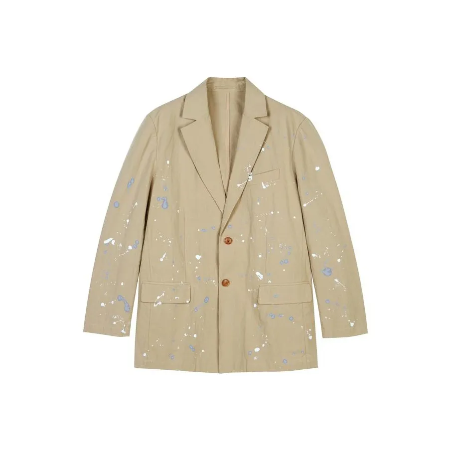 CROQUIS Хаки Мужские Деловые Костюмы