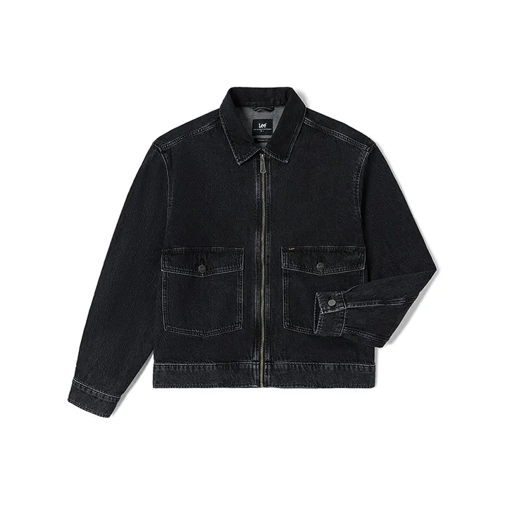 Lee SS23 Jacket Spring And Autumn Men's Black