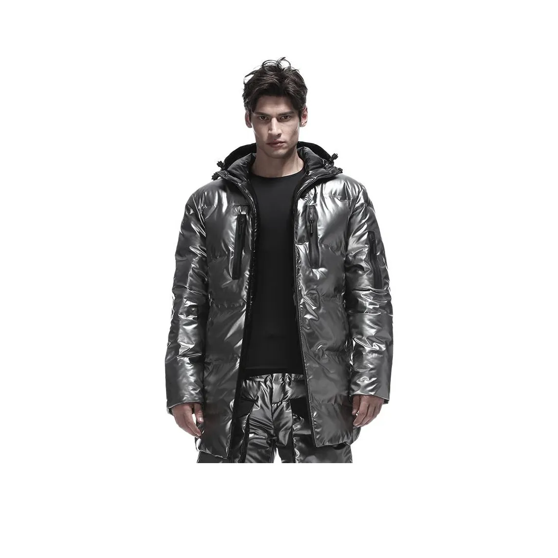 NORVINCY Outdoor Cycling Thickened Cargo Jacket For Winter Unisex