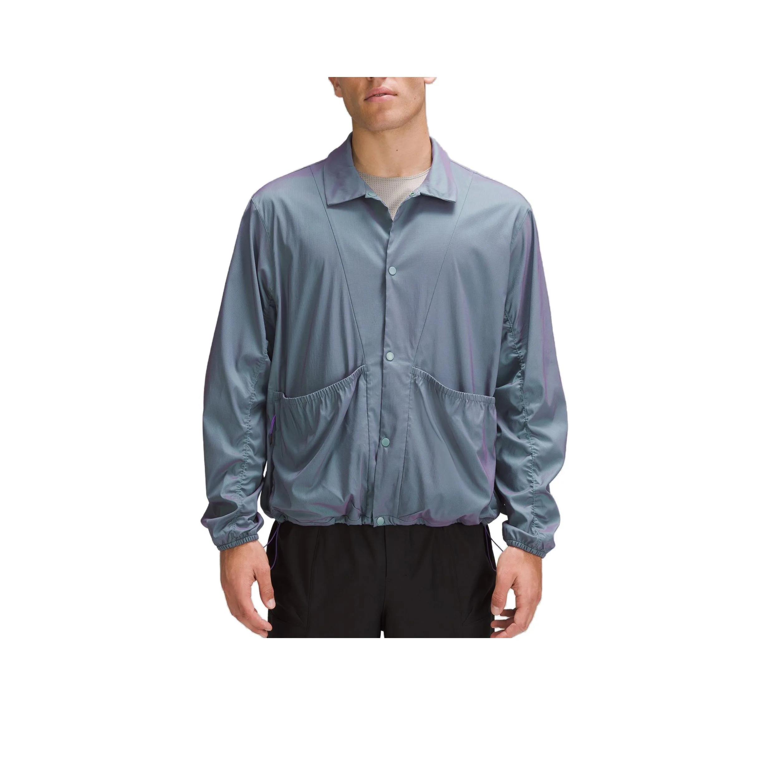 Lululemon Lab Series Jackets Men's Tide Blue/Power Purple