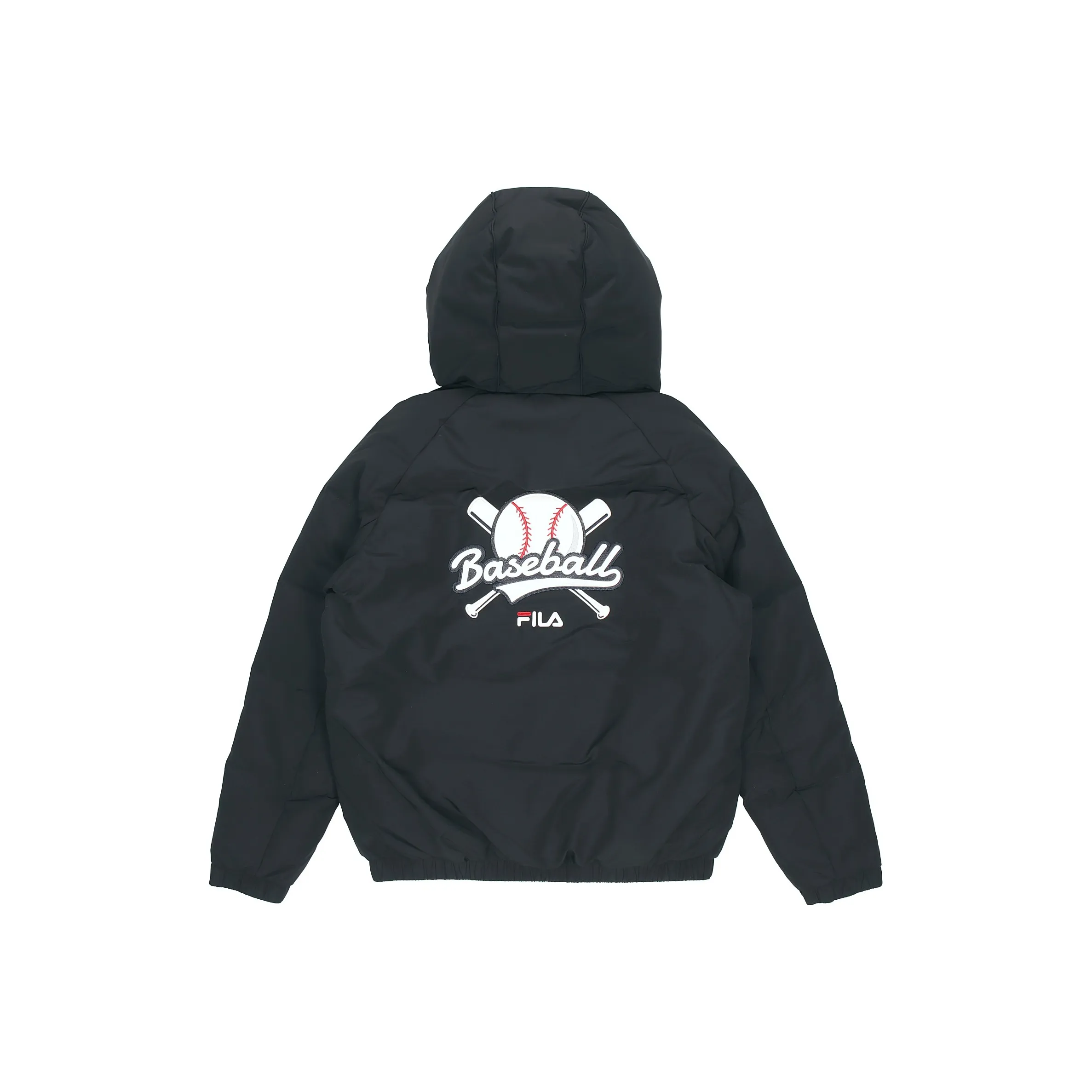 FILA FUSION Пуховик Зимний Мужской Темно-черный