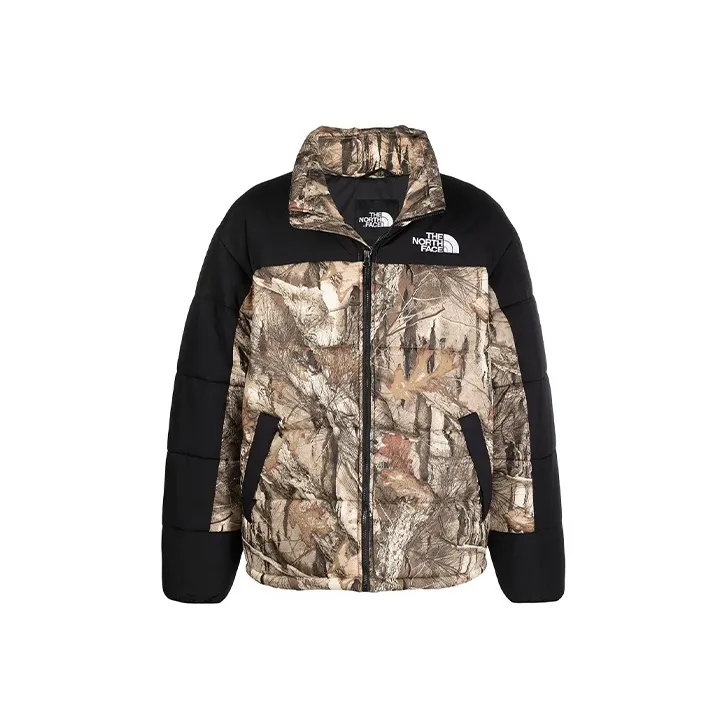 The North Face Черный Желтый Многоцветный Мужской Пуховик