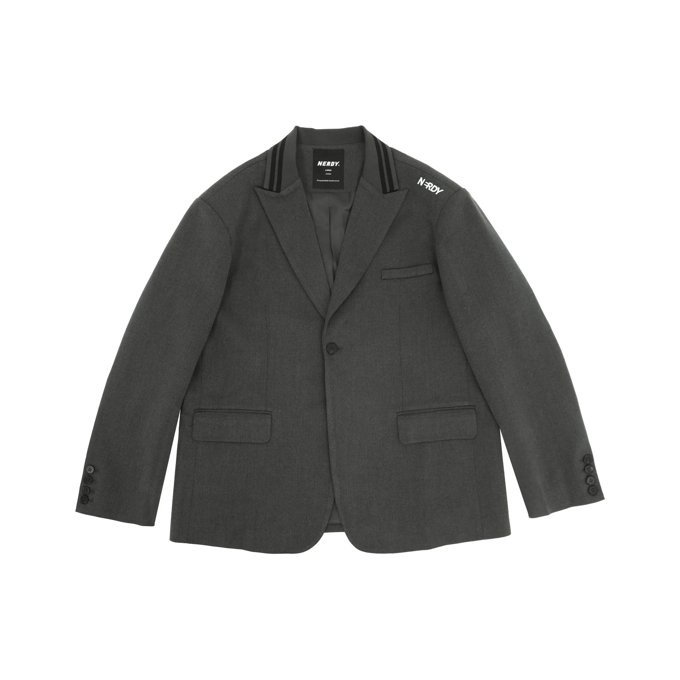 Nerdy Business Suits Unisex Charcoal