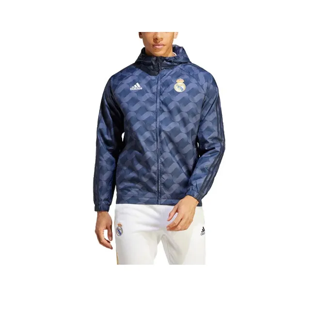 Adidas Real Madrid Jackets Men's Legend Ink