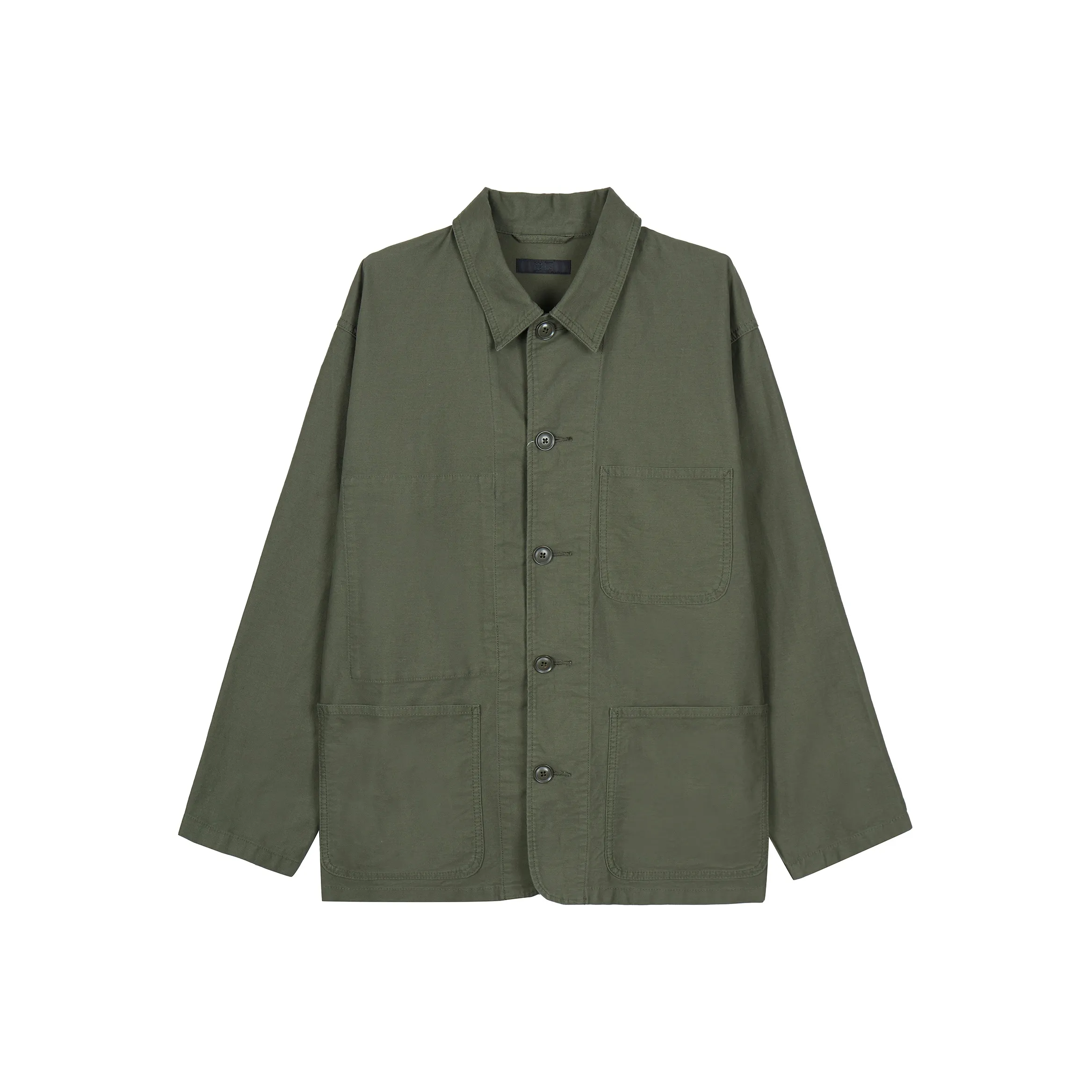 UNIQLO Куртка Мужская Оливково-Зеленая