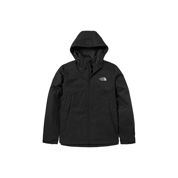 THE NORTH FACE Водонепроницаемый Ветрозащитный Дышащий Быстросохнущий Ветровка Мужской Черный
