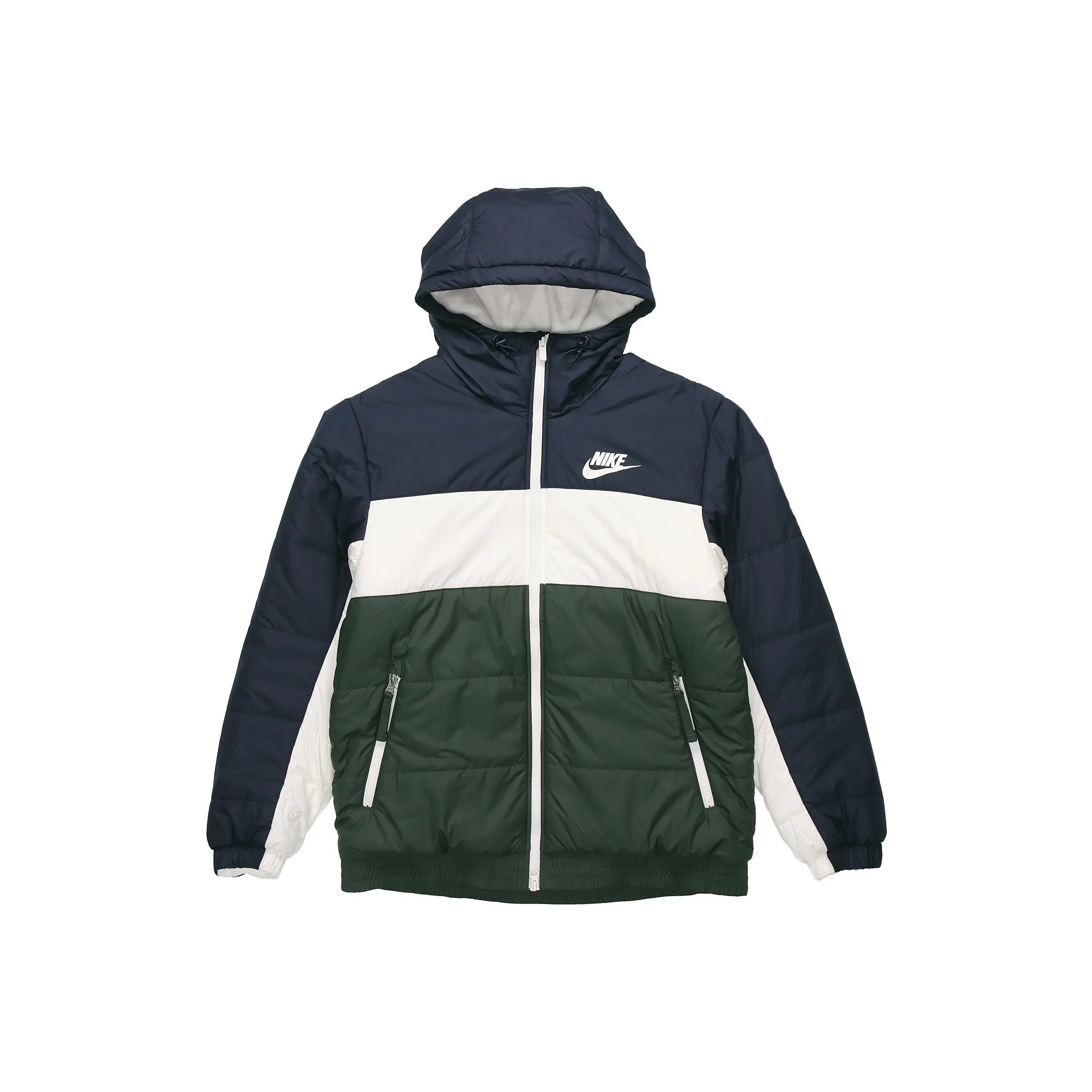 Nike Sportswear Puffer Jacket Men's Silver Galaxy Green