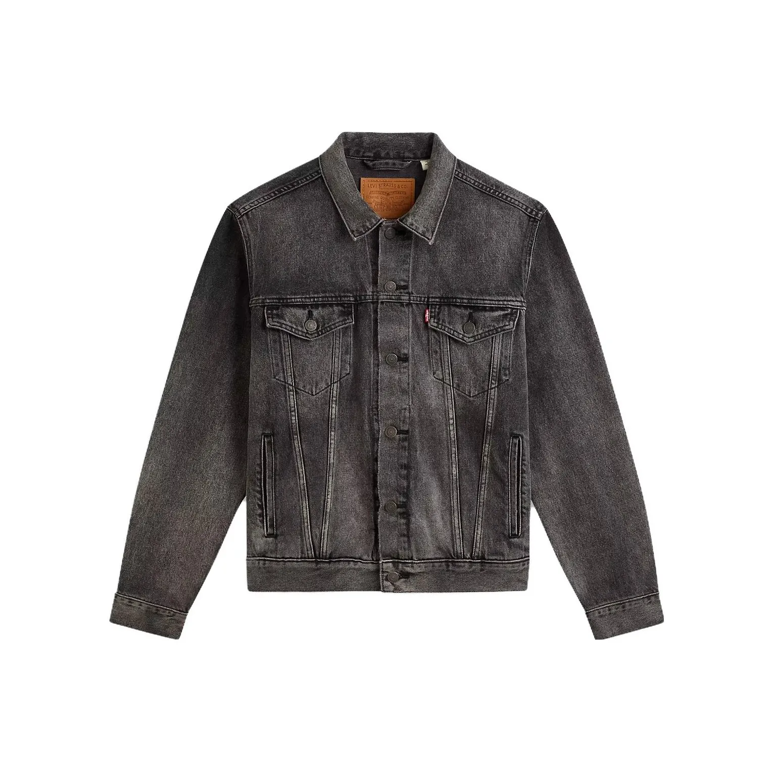 Levis Denim Jackets Men's Black