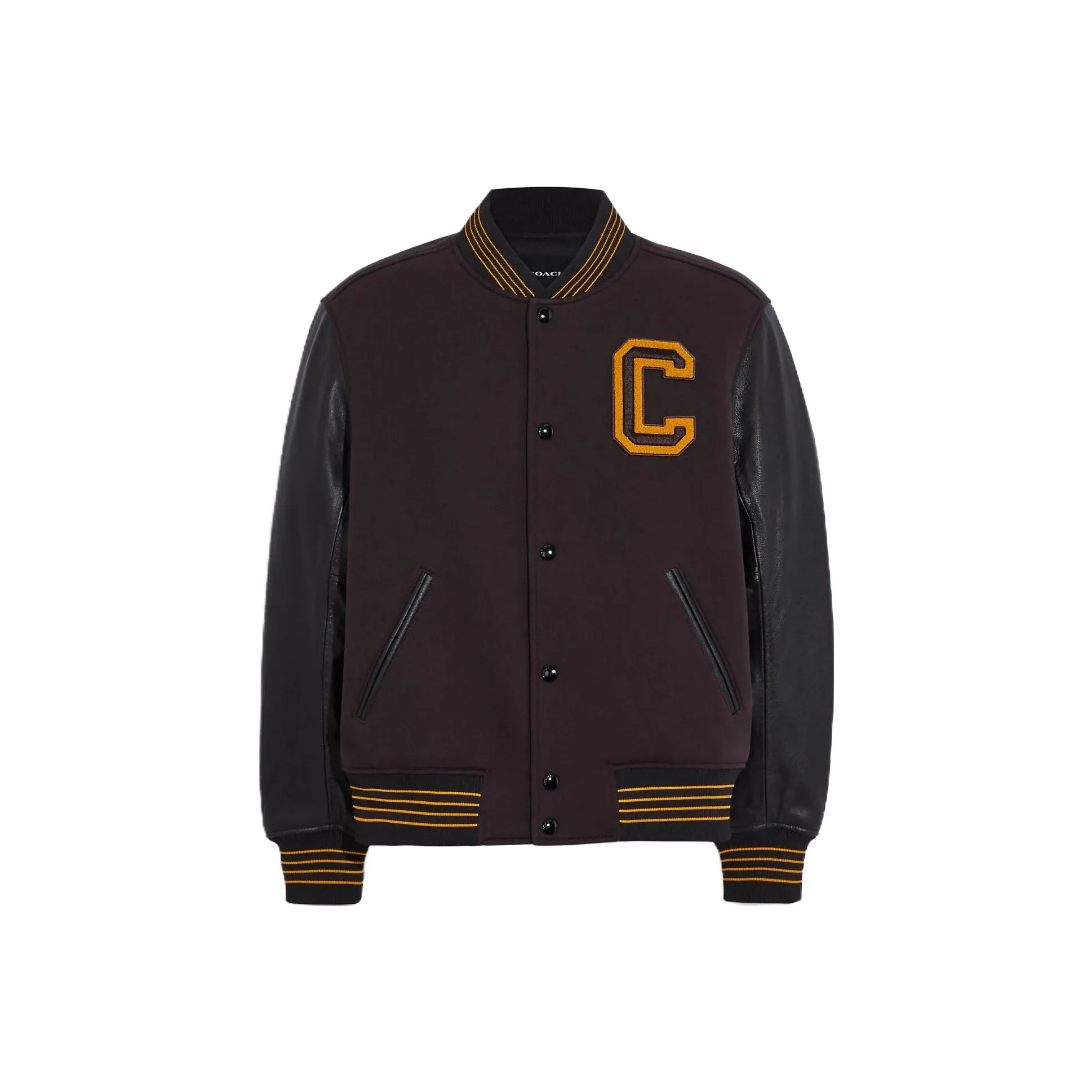 COACH SS23 Куртки и Пальто Мужской Красный Коричневый