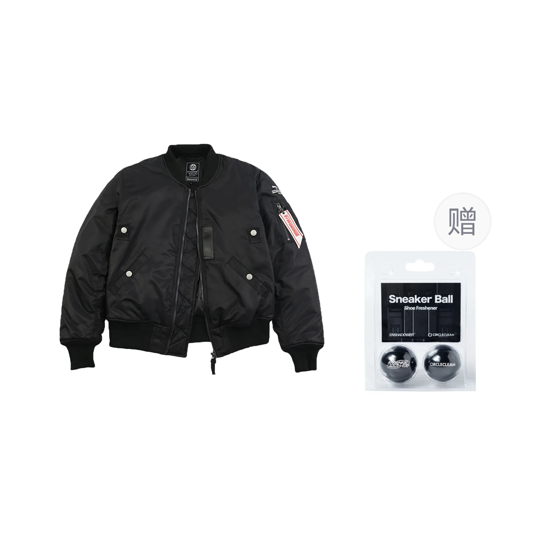 ENSHADOWER Winter Velvet feel Coat Unisex Black