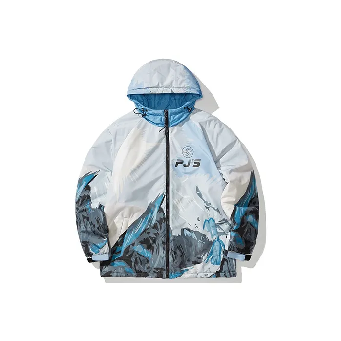 PJ's Vigor Puffer Jackets Unisex Blue