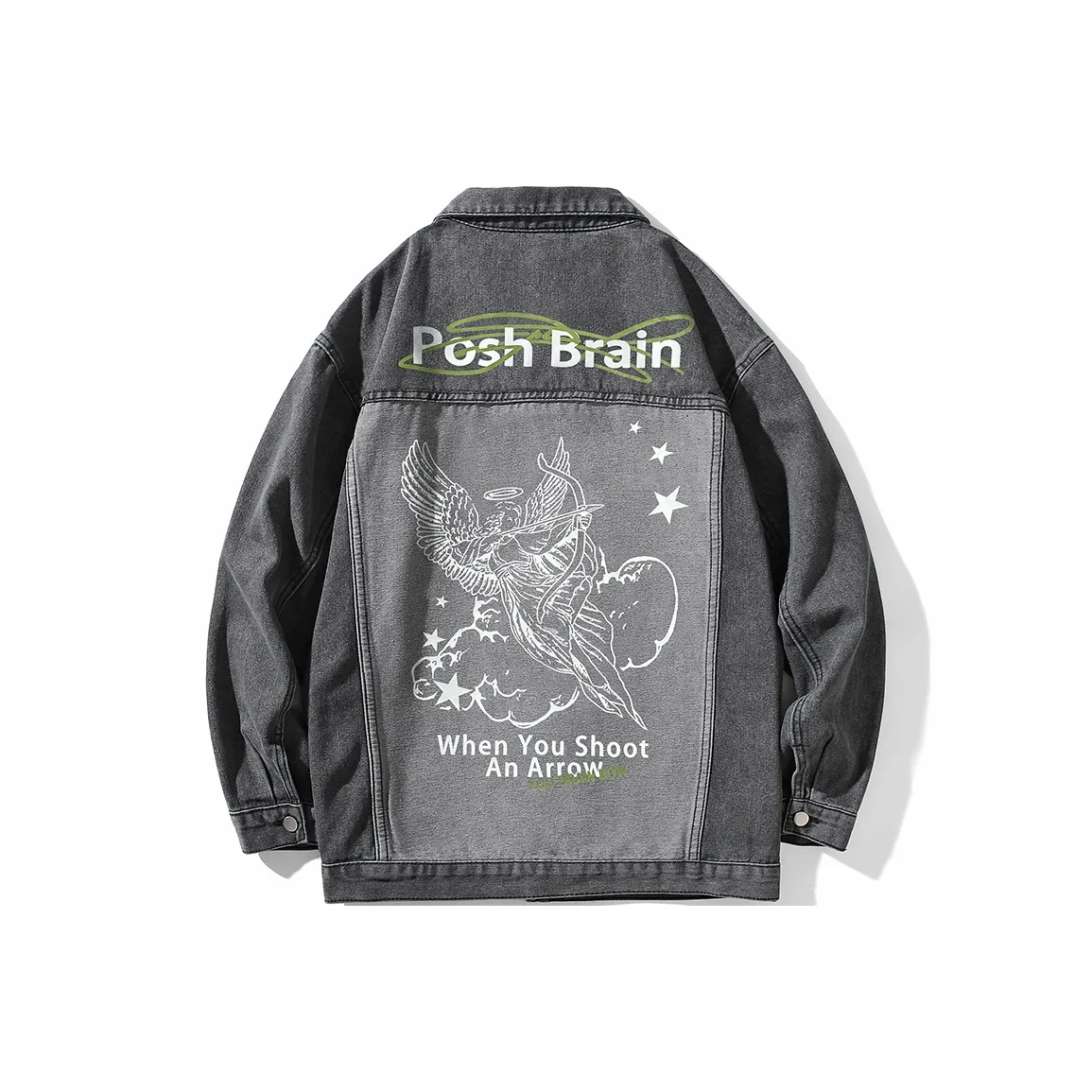 Poshbrain Унисекс Джинсовые Куртки