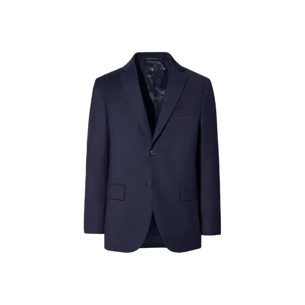 UNIQLO Темно-синий Синий Мужской Деловой костюм