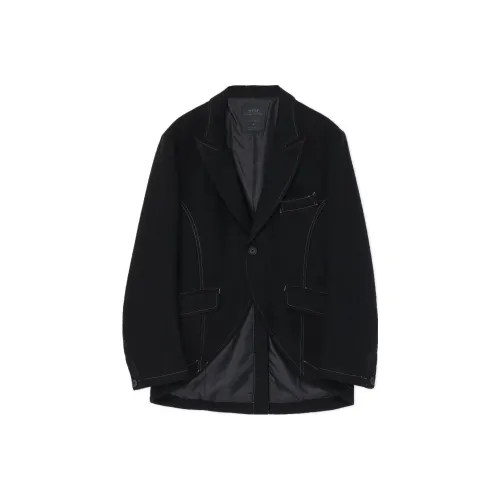 Yohji Yamamoto Черные Унисекс Куртки
