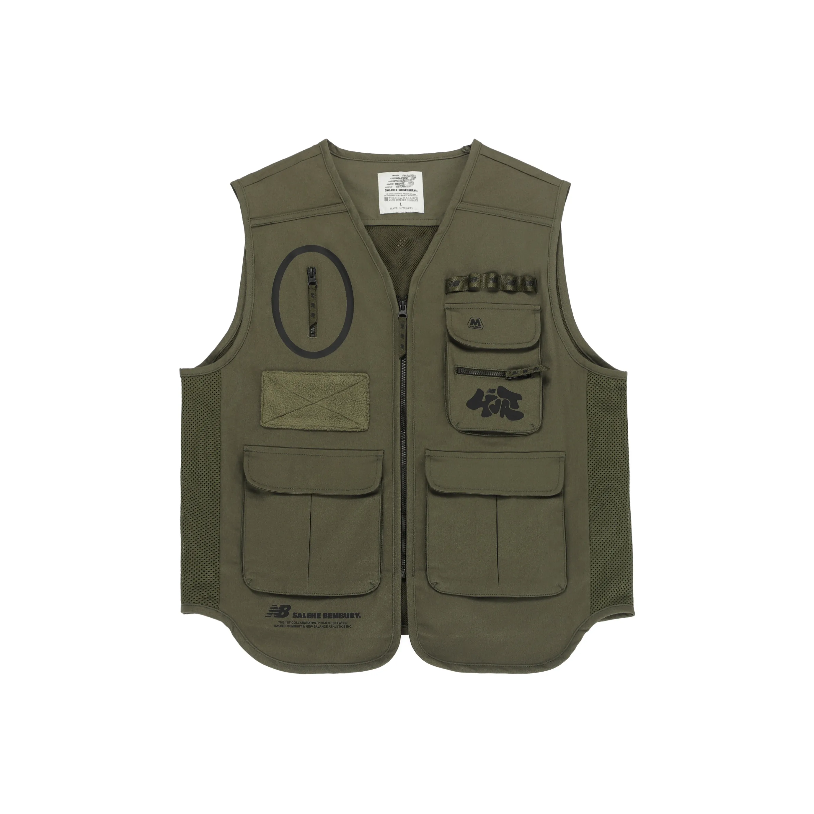 New Balance Salehe Bembury Vest Unisex Olive