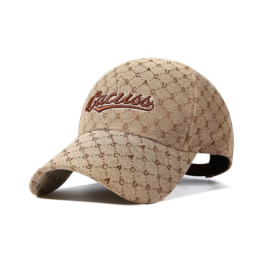 CACUSS Junior Hats & Caps With Premium All over Print Spring Summer Embroidery Baseball Caps Unisex