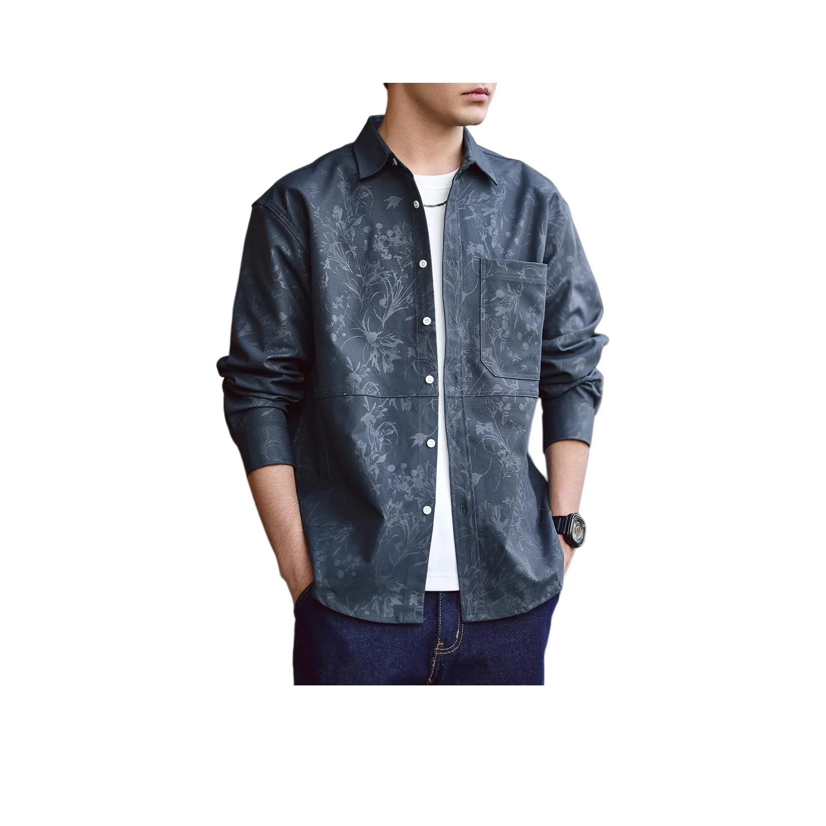 GELANLU Унисекс Рубашки