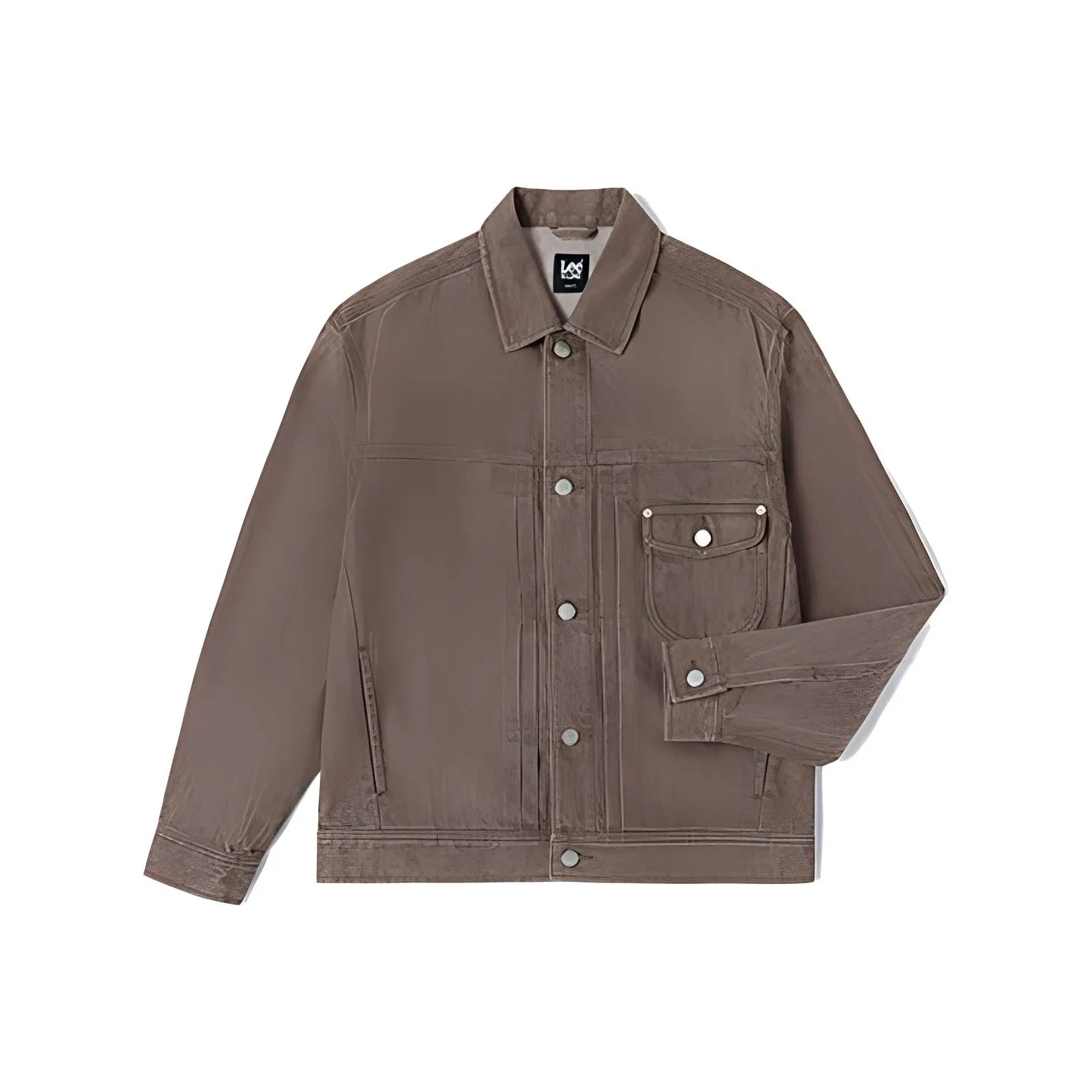 Lee Denim Jackets Men Brown