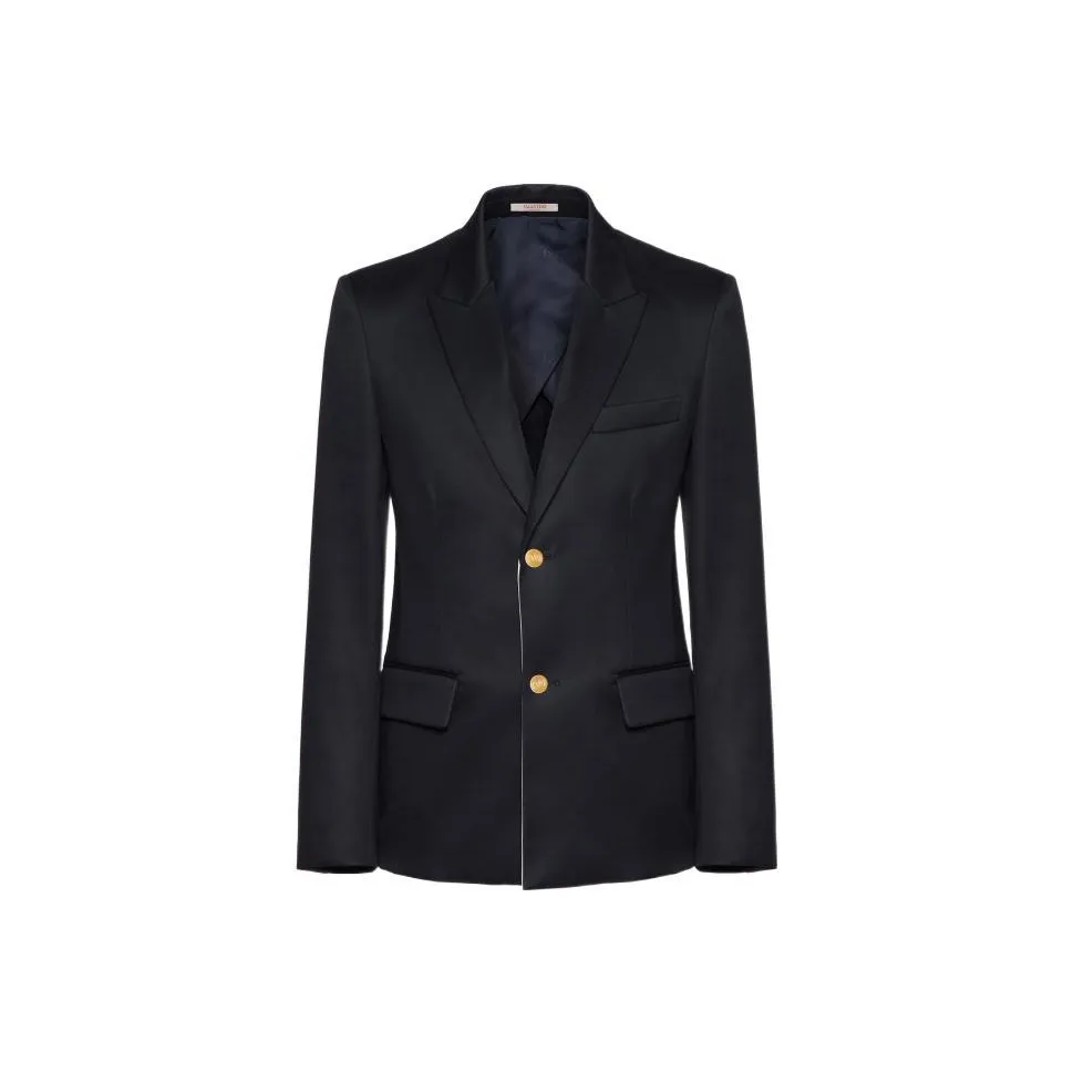 Valentino Buttoned Single Breasted Blazer