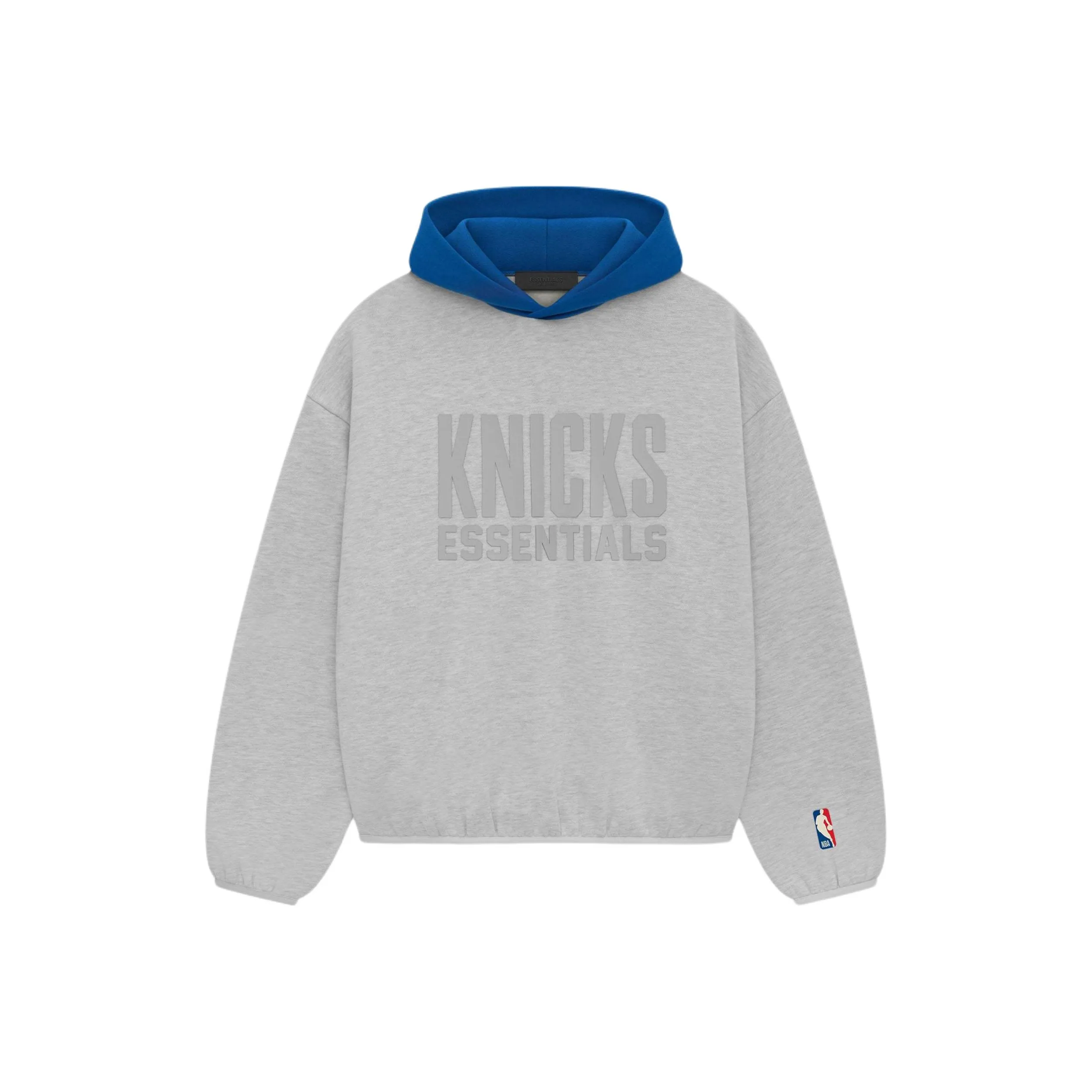 Fear Of God Essentials Knicks 'Light Heather/Blue' Hoodie