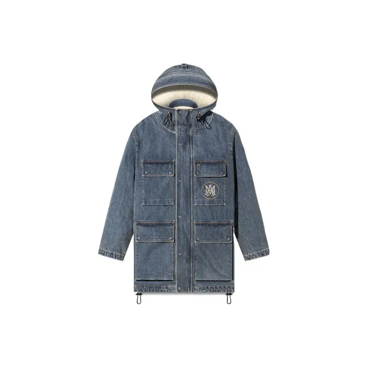 AMIRI Denim Jackets Men's Blue