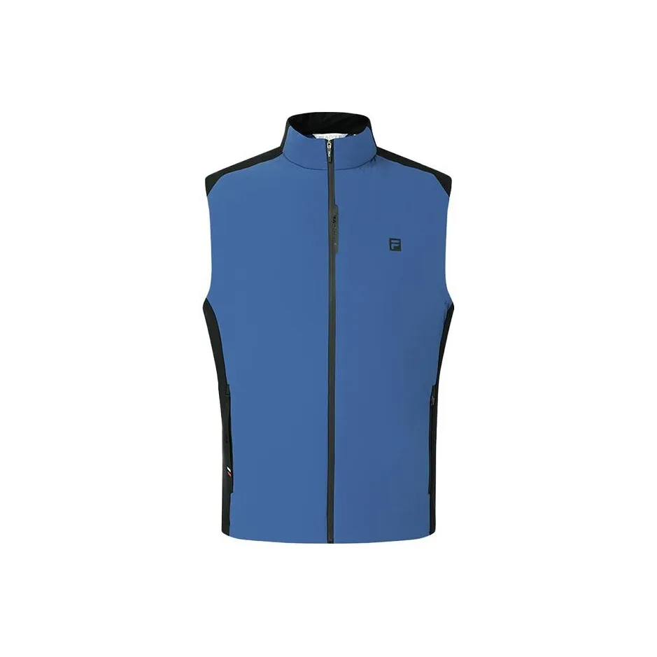 FILA GOLF серия Фарфоровый Синий Мужской Пуховый жилет