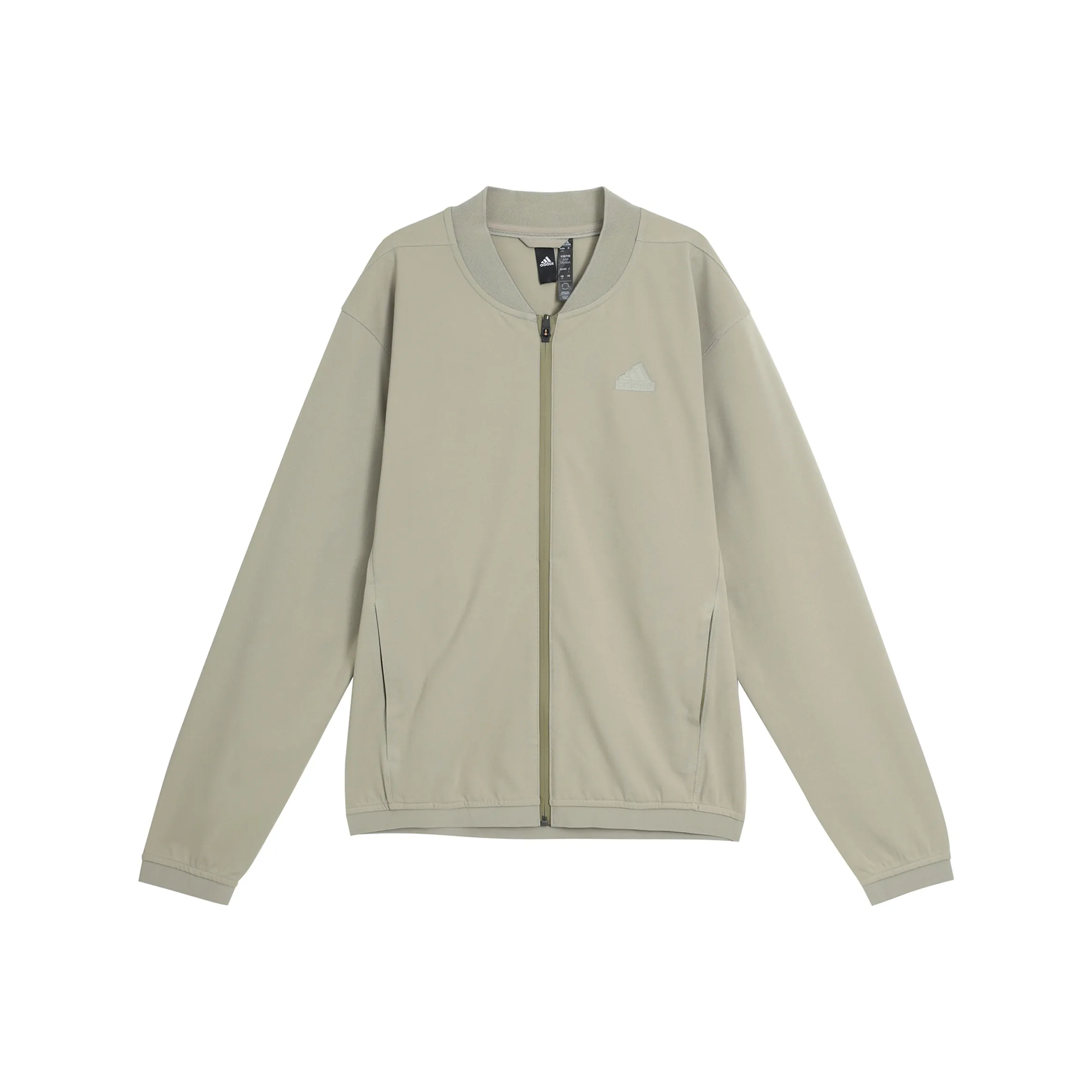Adidas BOMBER Jacket Men's Egg Stone Silver Gray