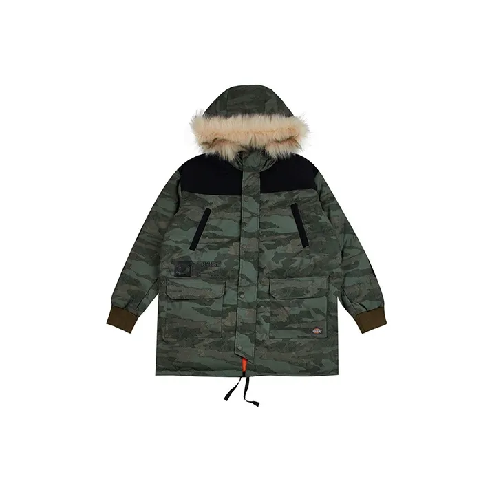 Dickies Пуховик Зимний Мужской Темно-Зеленый