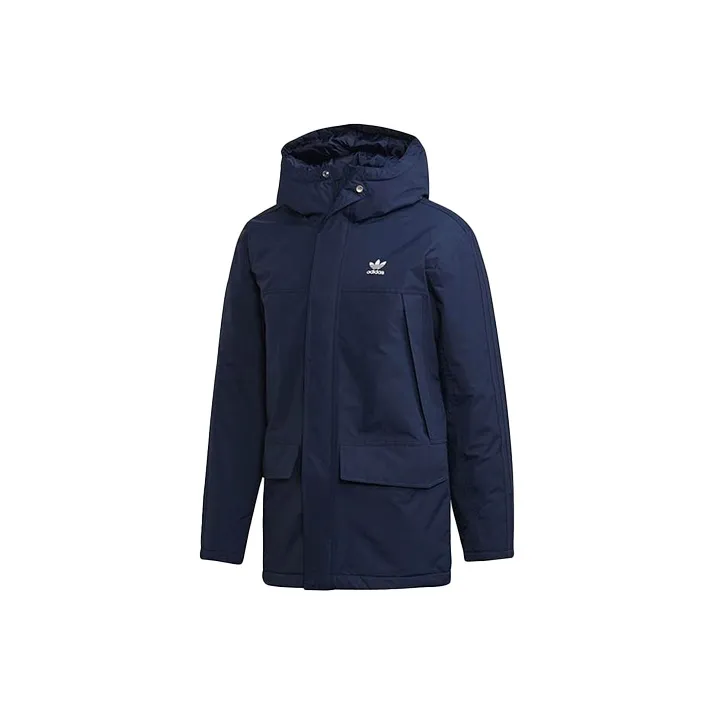 Adidas Originals Университетский синий Мужской пуховик