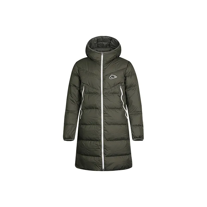Nike Down Jackets Men's Army Green